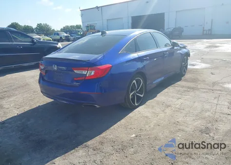 2021 Honda Accord Sport z USA, uszkodzony, nr VIN 1HGCV1F32MA051295